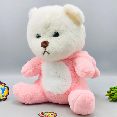 12* Inches Premium 2in1 Hoodie Bear Stuff Toy - Pink